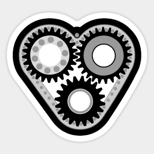 Mechanical Heart Sticker